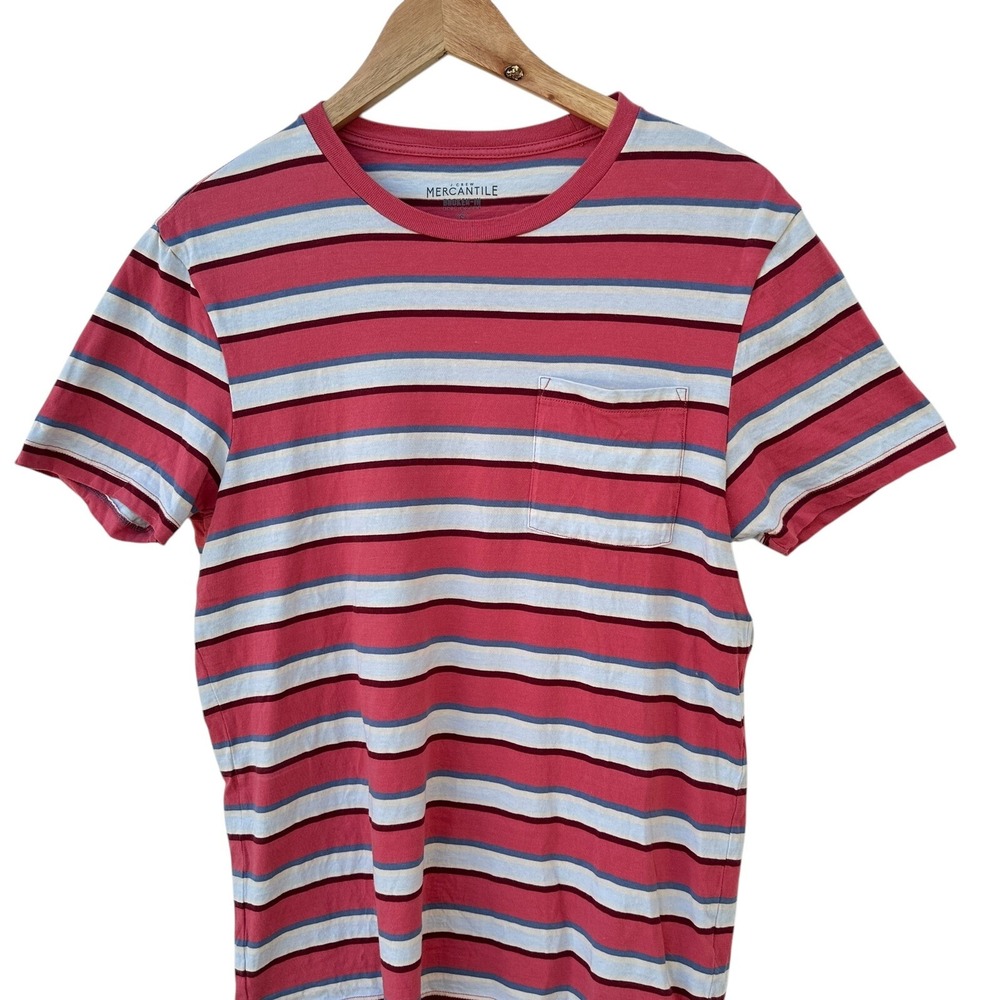 J.Crew Mercantile Tee Shirt‎ Striped Casual Cotton Small Classic NWOT